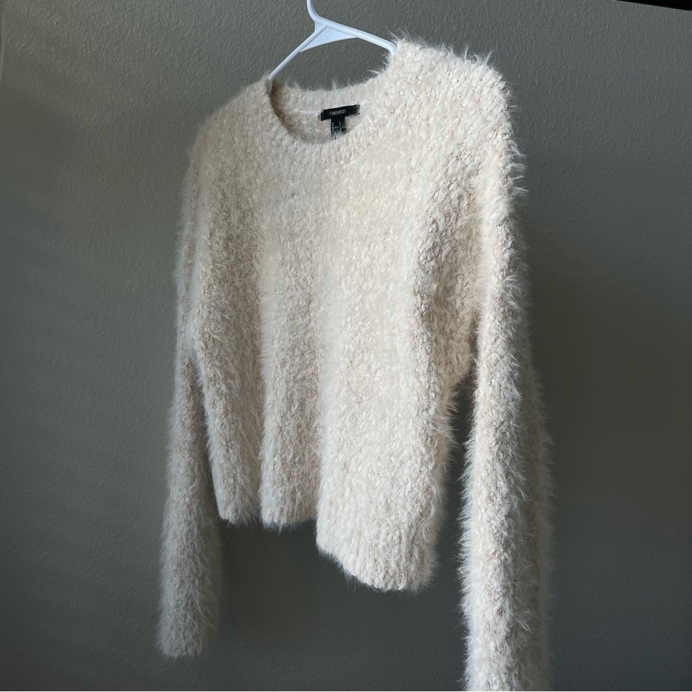 Fluffy sweater